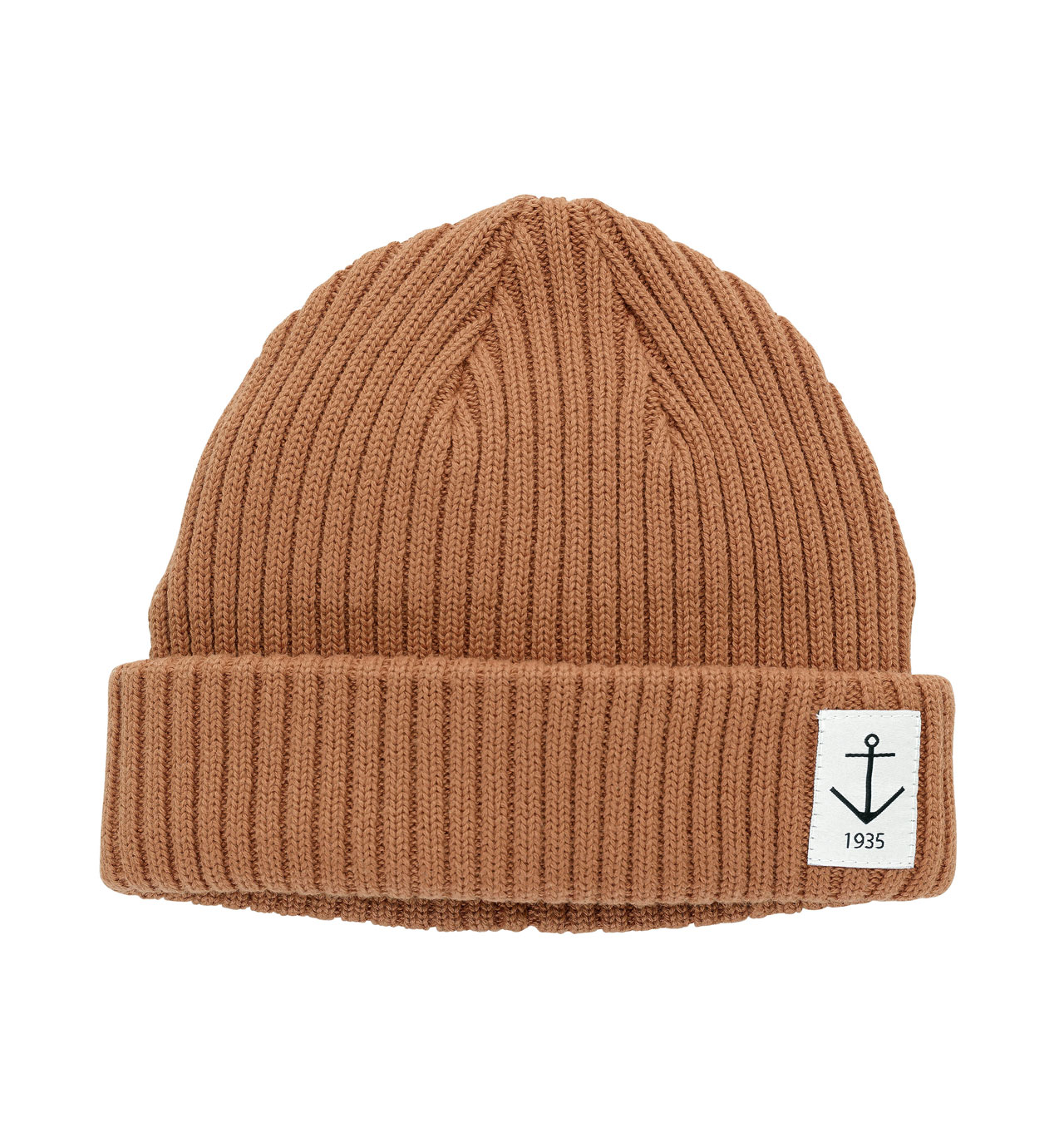 Resteröds - Smula Anchor Beanie - Light Brown