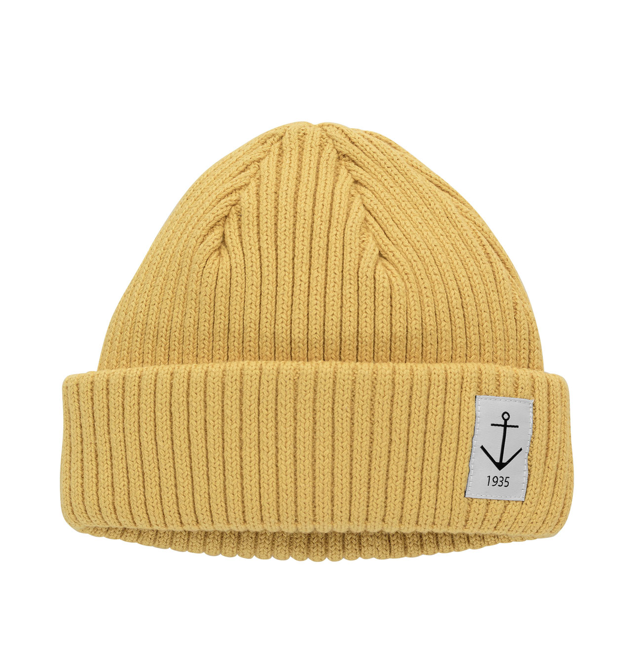 Resteröds - Smula Anchor Beanie - Yellow Ginger