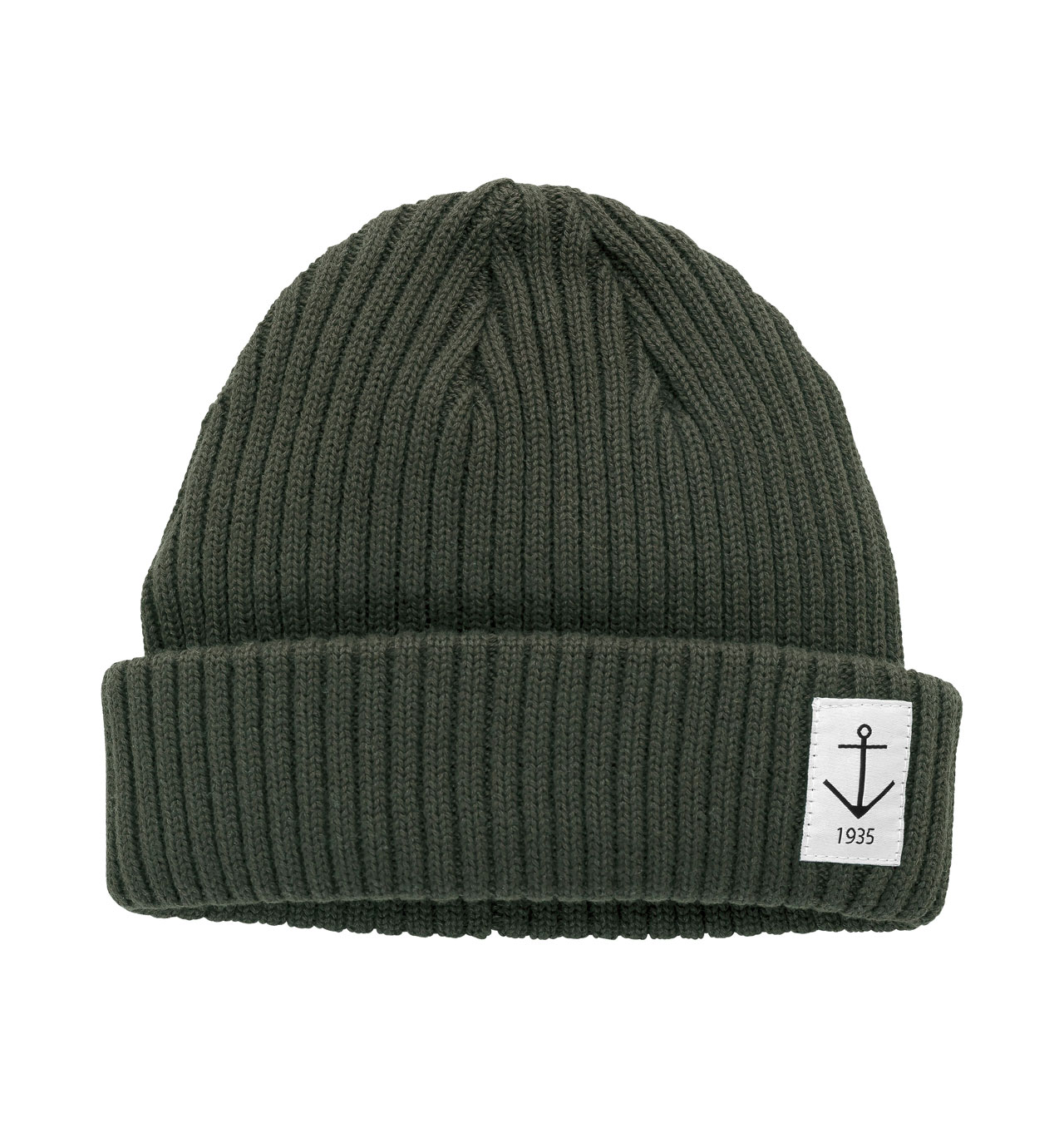 Resteröds - Smula Anchor Beanie - Green