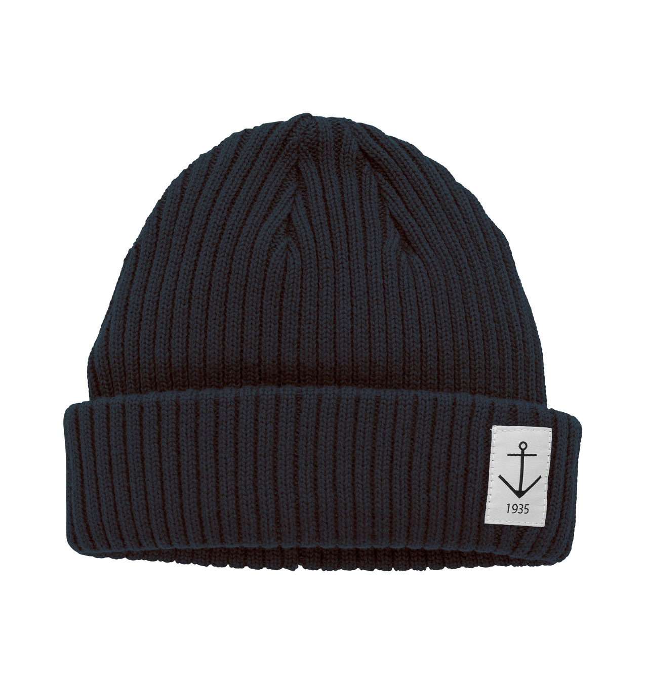 Resteröds - Smula Anchor Beanie - Navy