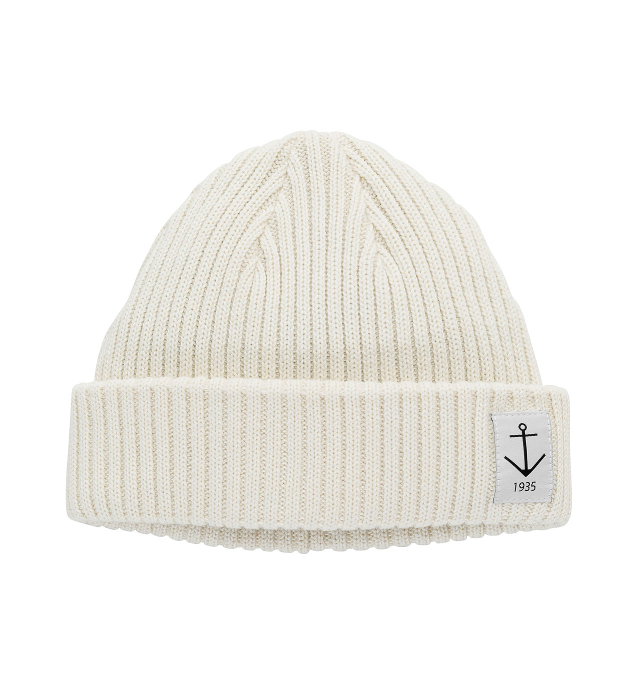 Resteröds - Smula Anchor Beanie - Off White