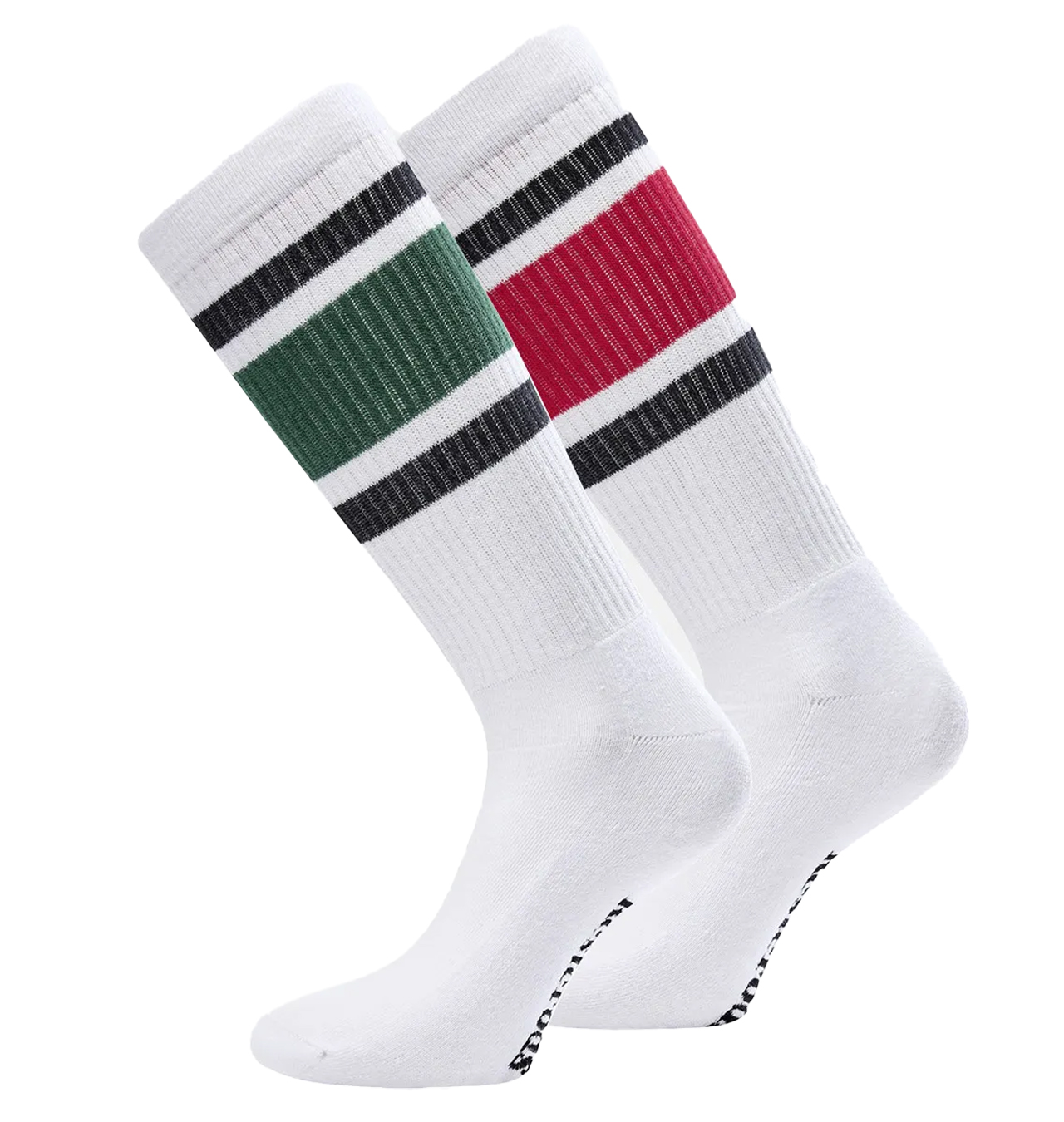 Resterods---Tennis-Socks-2-pack---Navy-Red-Green