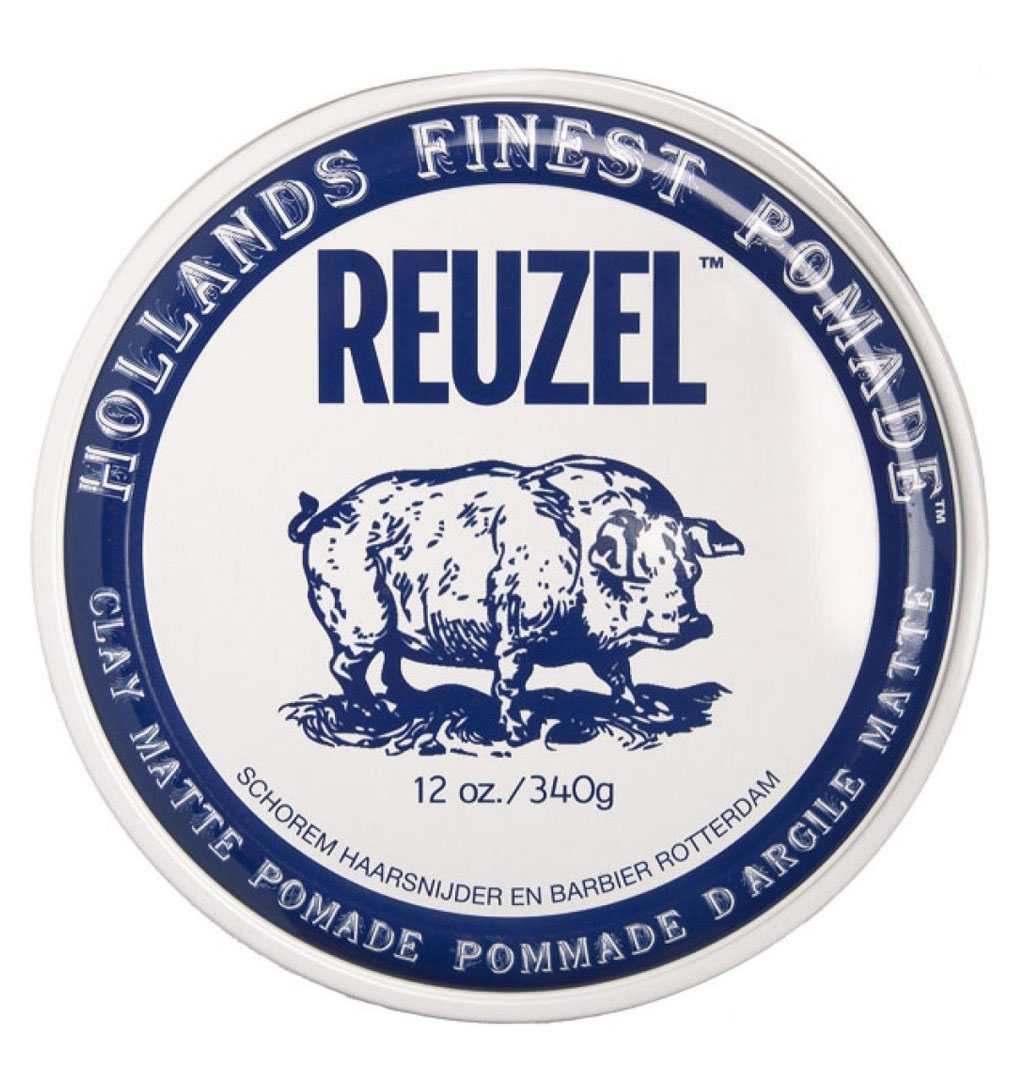 Reuzel - Clay Matte Pomade Hog - 12oz/340g