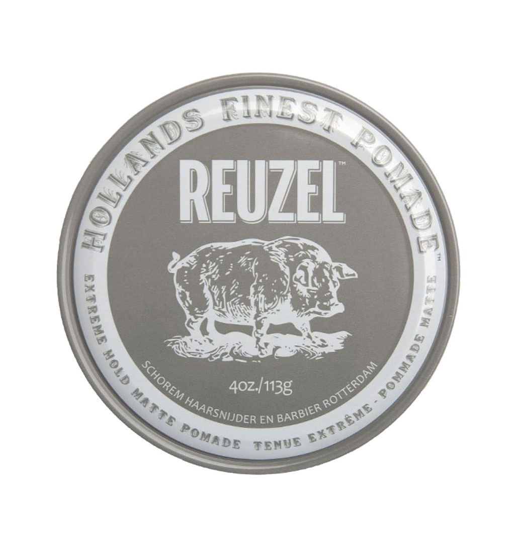 Reuzel---Extreme-Hold-Matte-Pomade---4oz-1