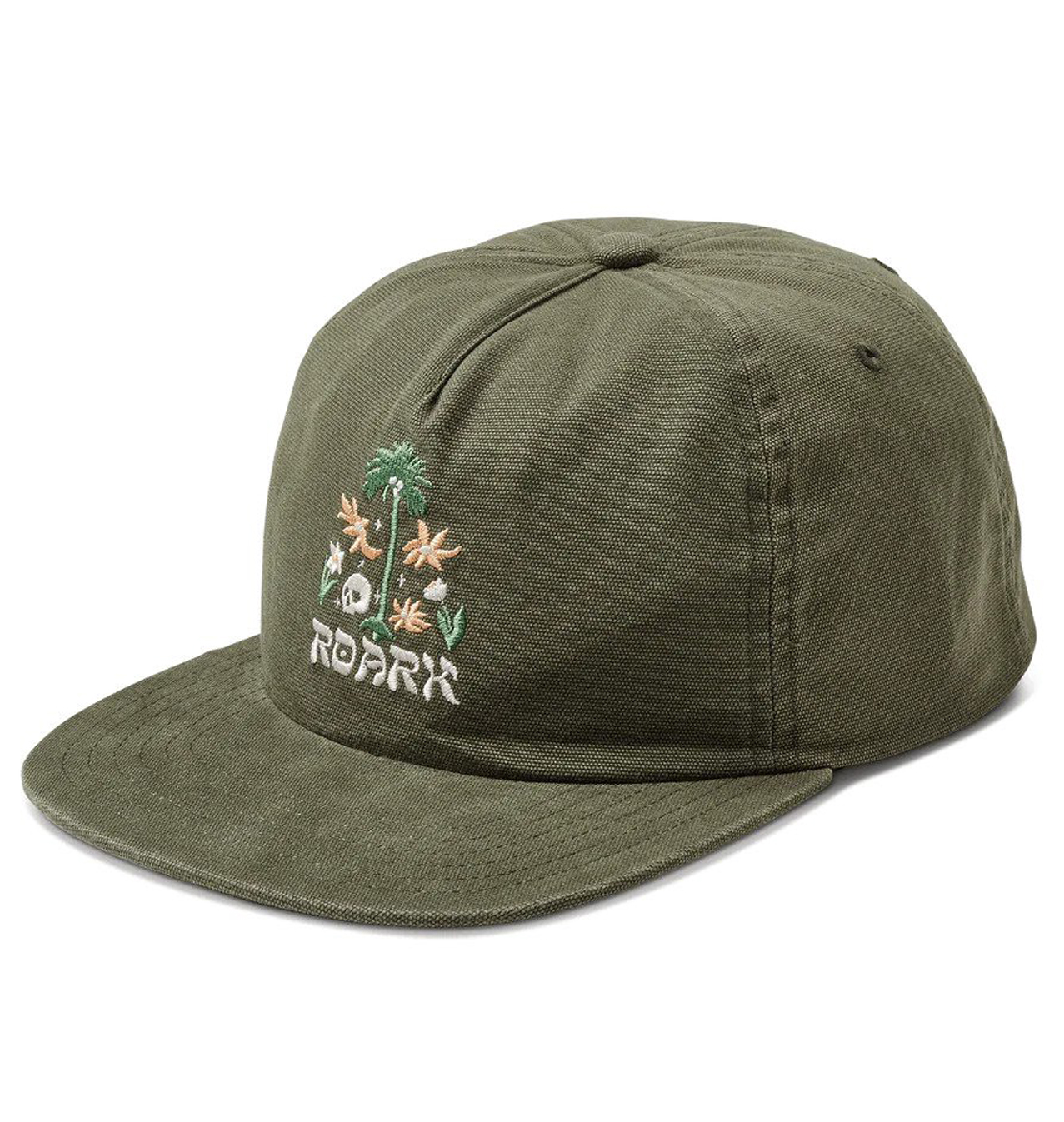 Roark---Atoll-5-Panel-Cap---Dark-Military1