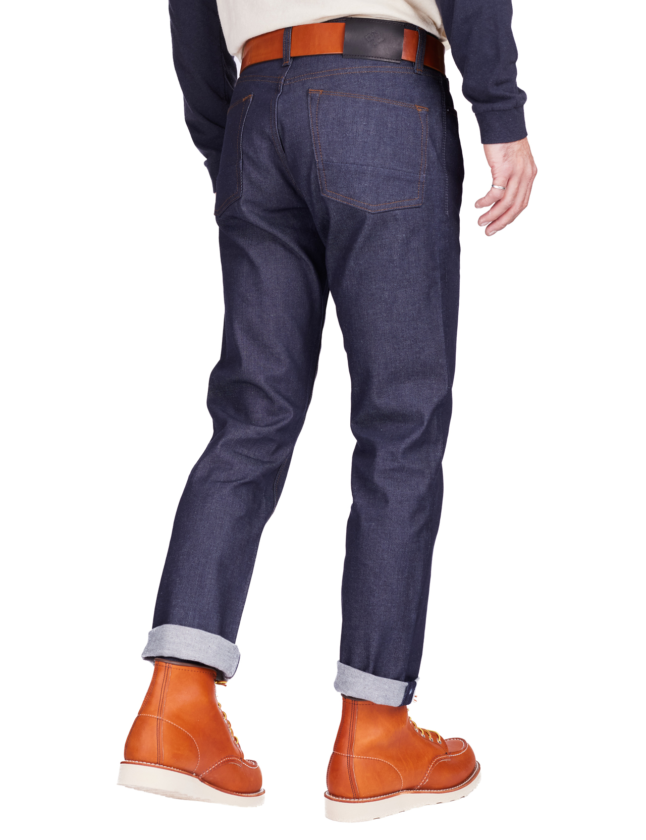 Roark HWY 128 Straight Fit Raw Hemp Denim Jeans 12 oz