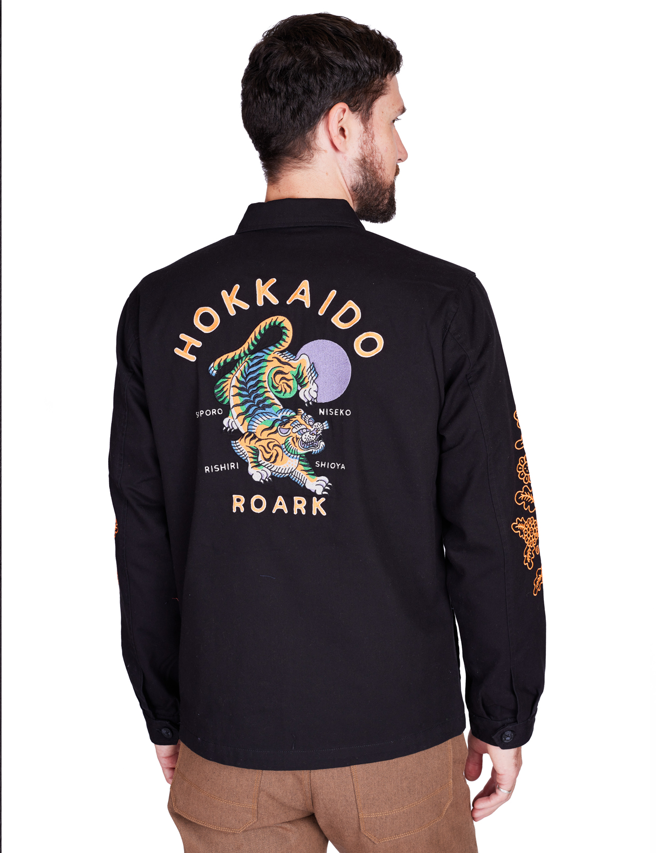 ROARK 北海道 スカジャン 黒 窪塚洋介氏が私服で愛用】ROARK REVIVALS／ロアークリバイバル