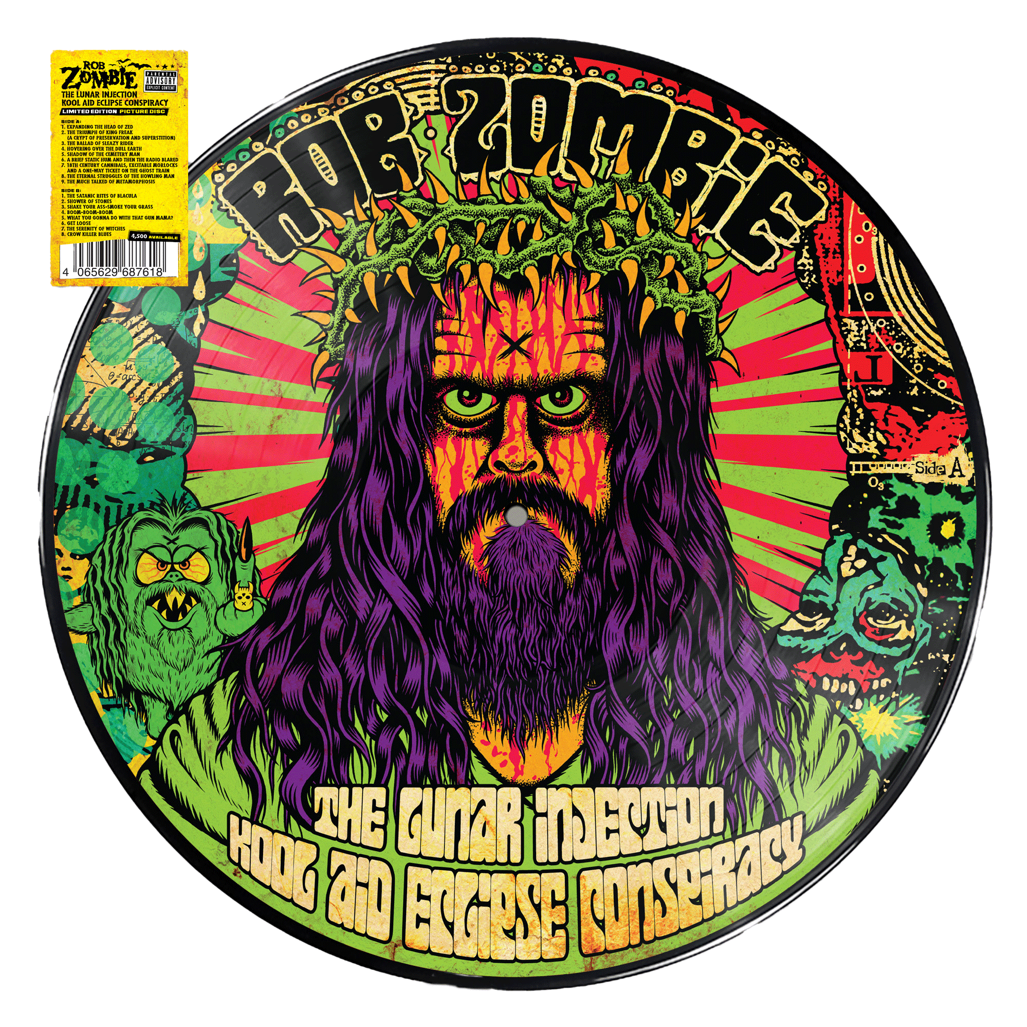 Rob Zombie - Lunar Injection Kool Aid Eclipse Conspiracy (Picture Disc)(RSD Blac