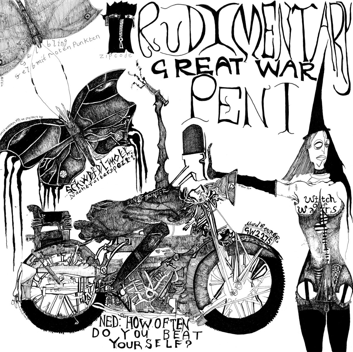 Rudimentary-Peni---Great-War---LP