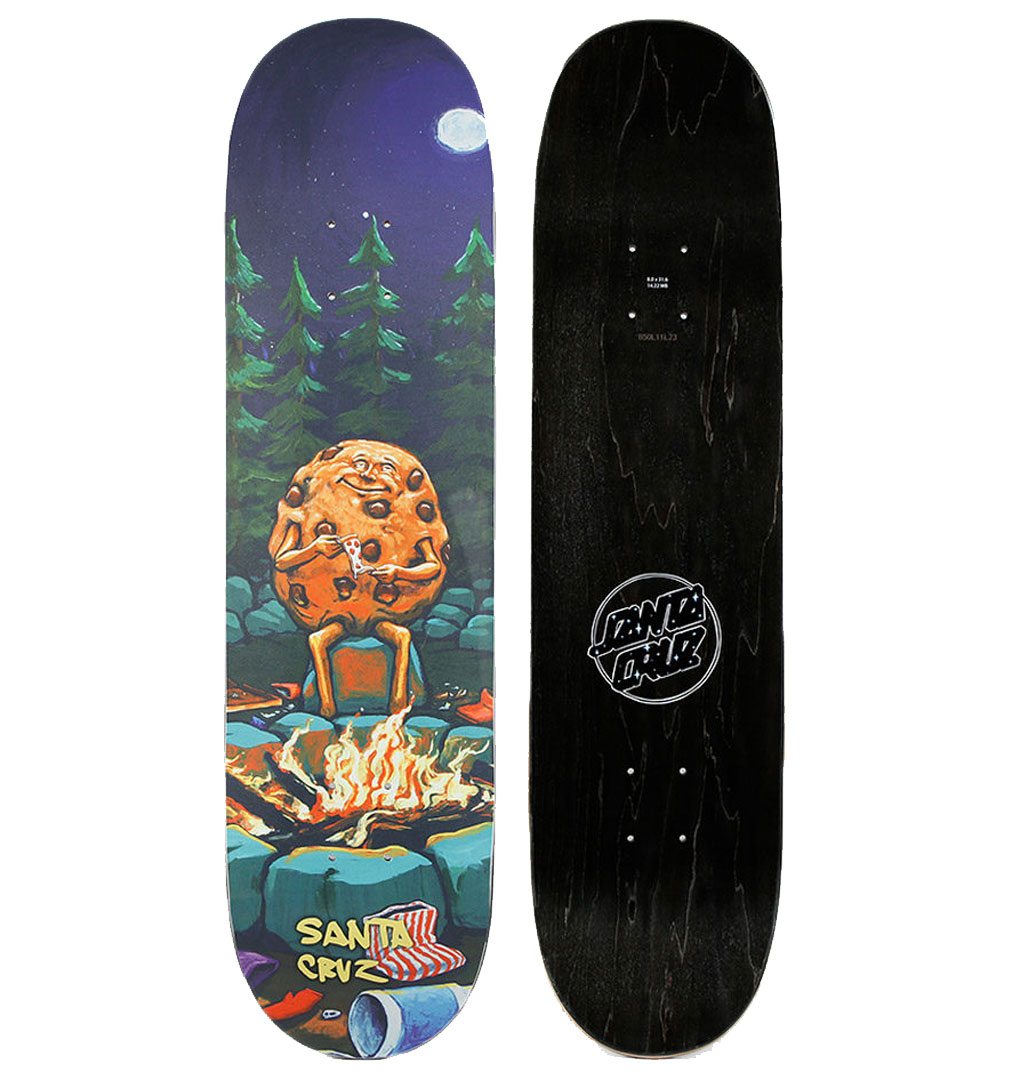Santa Cruz - Cookie Campout Everslick Skateboard Deck 8´ 