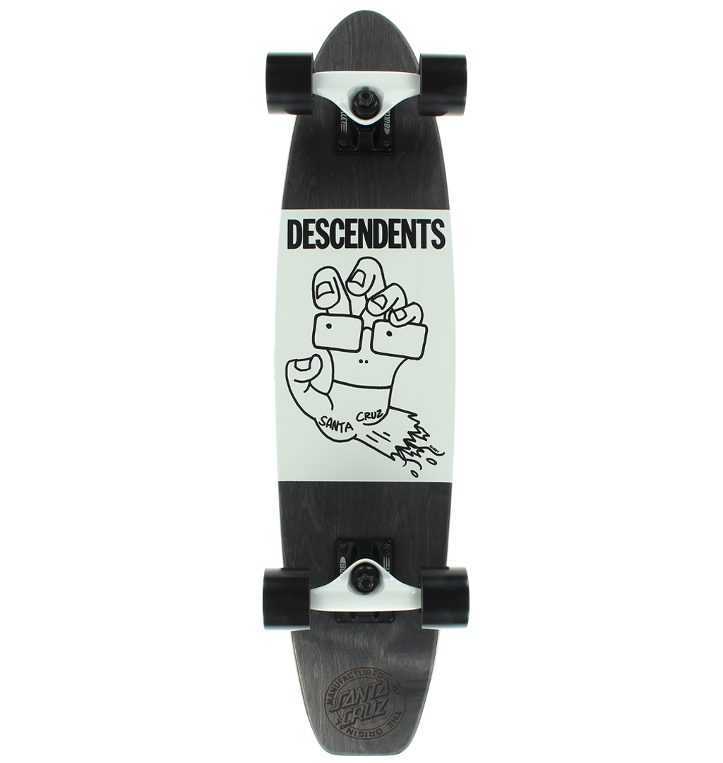 Santa Cruz - Descendents Screaming Milo Pickle Complete Skateboard - 6.8x28.9