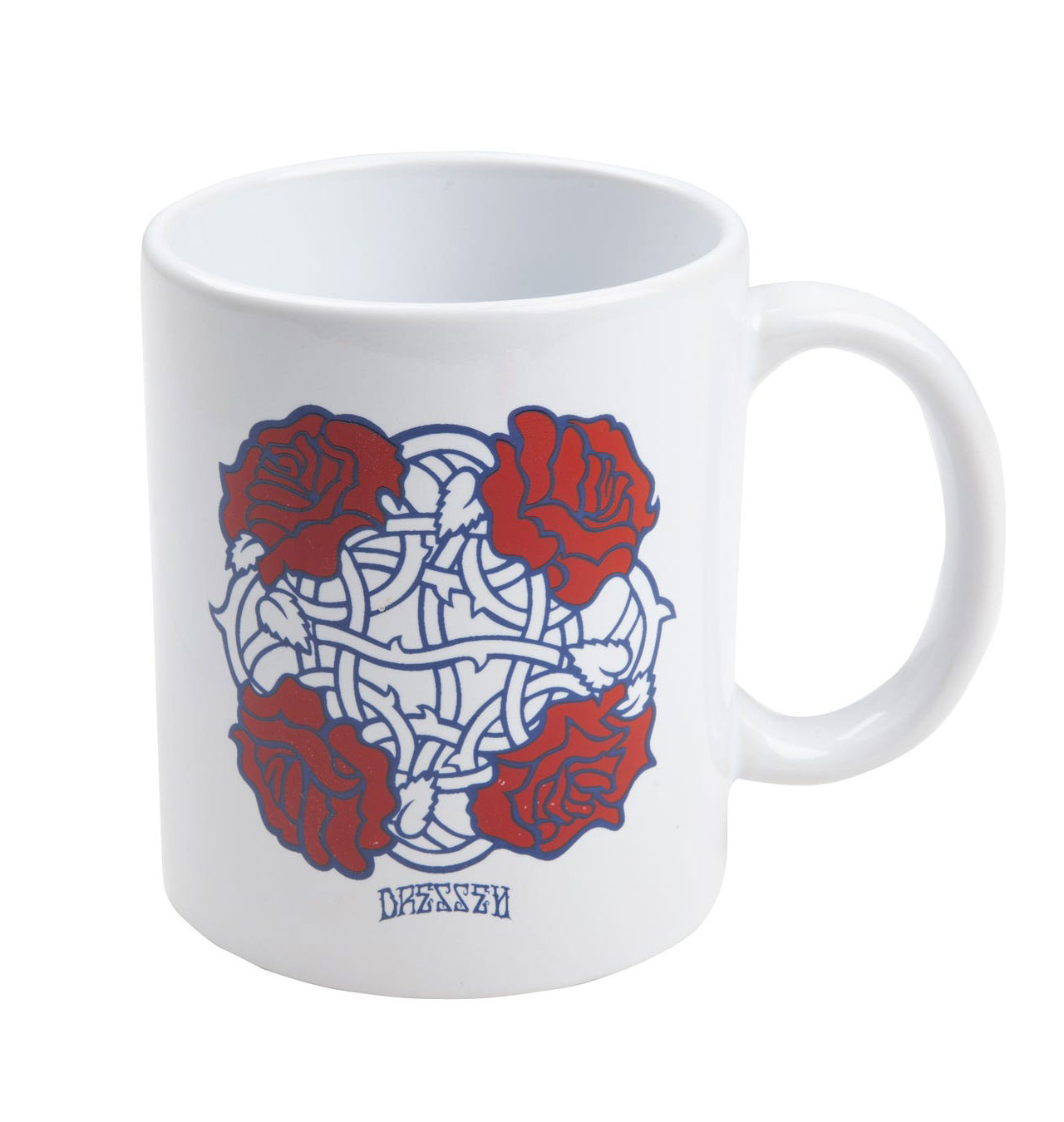 Santa Cruz - Dressen Roses Club Mug - White