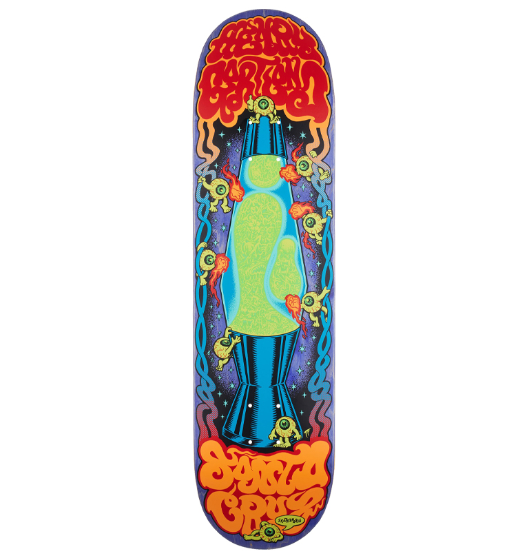 Santa-Cruz---Gartland-Lava-Lamp-Skateboard-Deck---8.2811