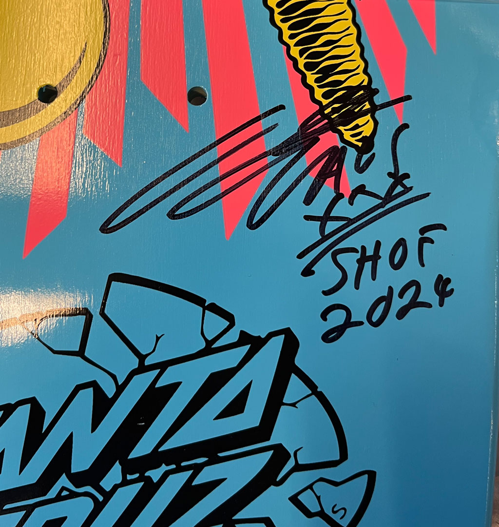 Santa Cruz - Grabke Exploding Clock Reissue Skateboard Deck - 10´ - SI