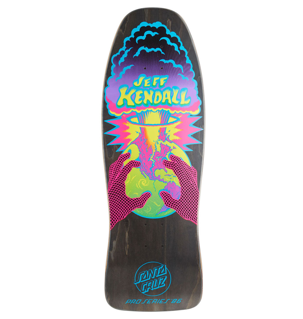 Santa Cruz - Kendall End of the World Reissue Skateboard Deck - 10.00´ 