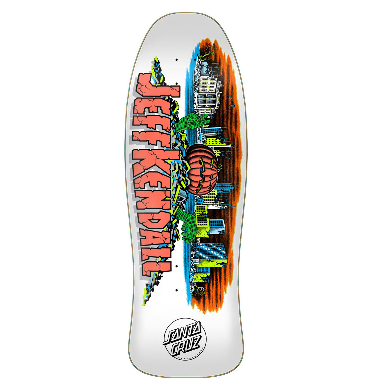 Santa Cruz - Kendall Pumpkin Reissue Skateboard Deck - 10´