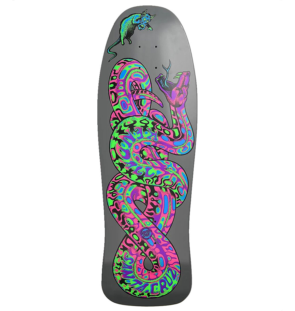Santa Cruz - Kendall Snake Blacklight Reissue Skateboard Deck - 9.97´ 