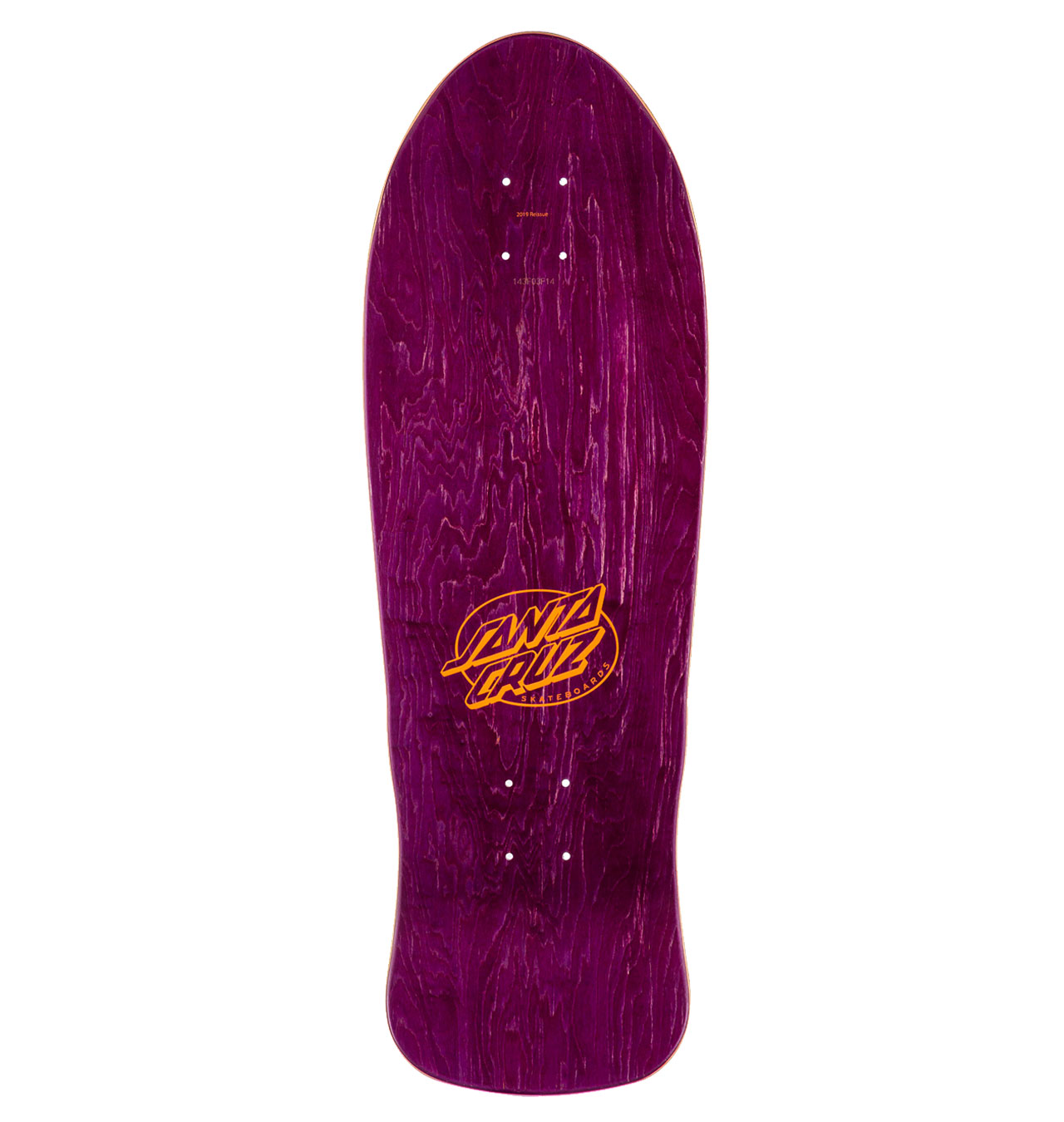 Decks Grip Santa Cruz Skateboards Deck Obrien Reaper Purple Old School