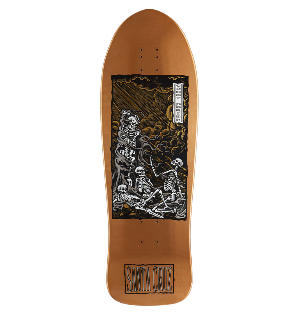 Santa Cruz - Obrien Purgatory Reissue Skateboard Deck - 9.85´ 