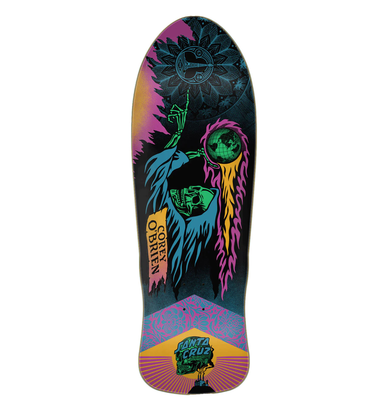 Santa-Cruz---Obrien-Reaper-By-Shepard-Fairey-Reissue-Skateboard-Deck---9.85-1