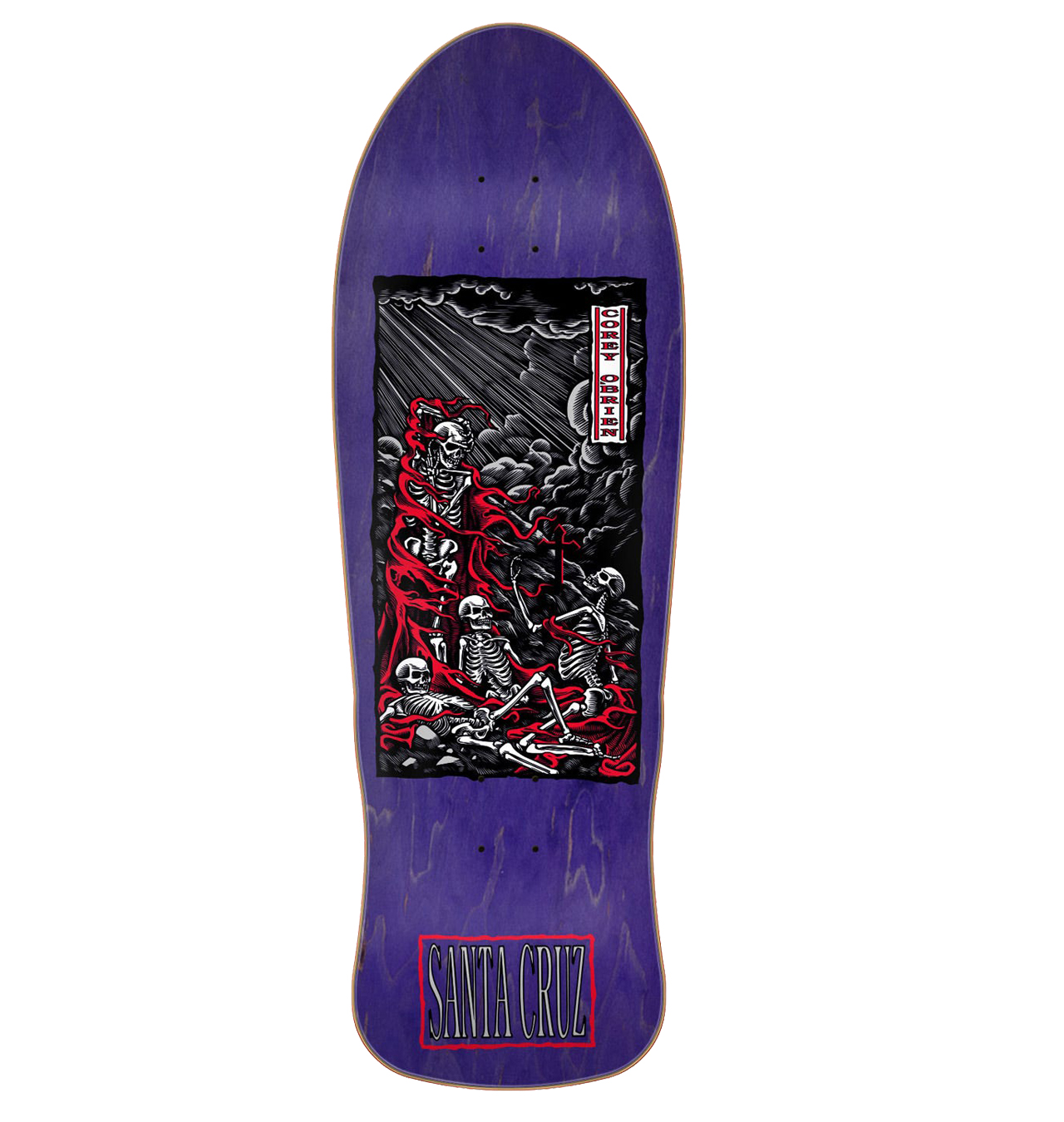 Santa Cruz - O´Brien Purgatory Reissue Skateboard Deck - 9.85´