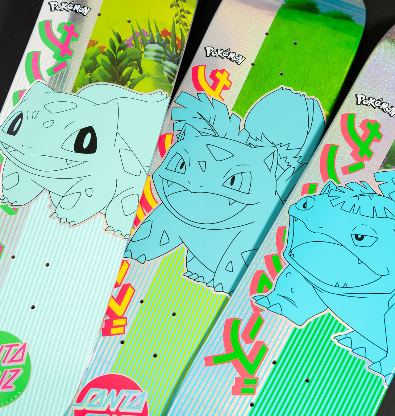 Cruz Pokemon Santa Cruz - Pokémon Skateboard Deck BLIND BAG - 8´