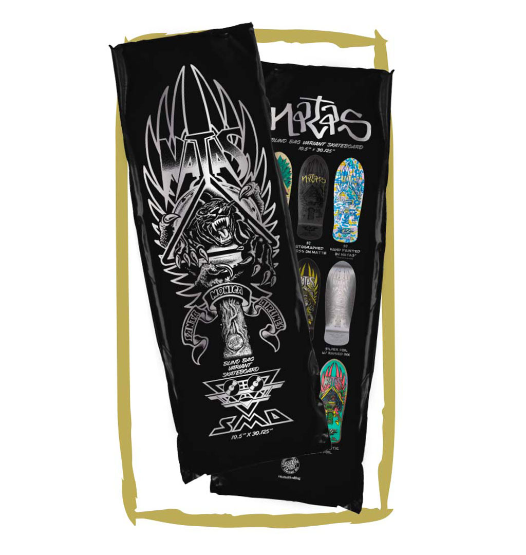Santa Cruz - Reissue Deck Natas Blind Bag Skateboard Deck - 10.5´