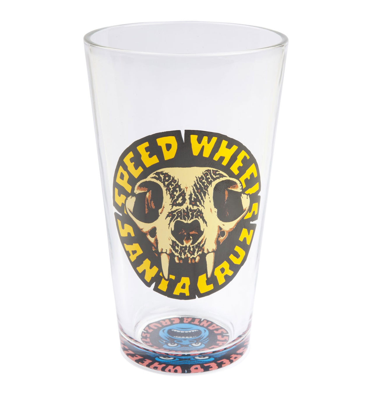 Santa Cruz - SW Skull Pint Glass