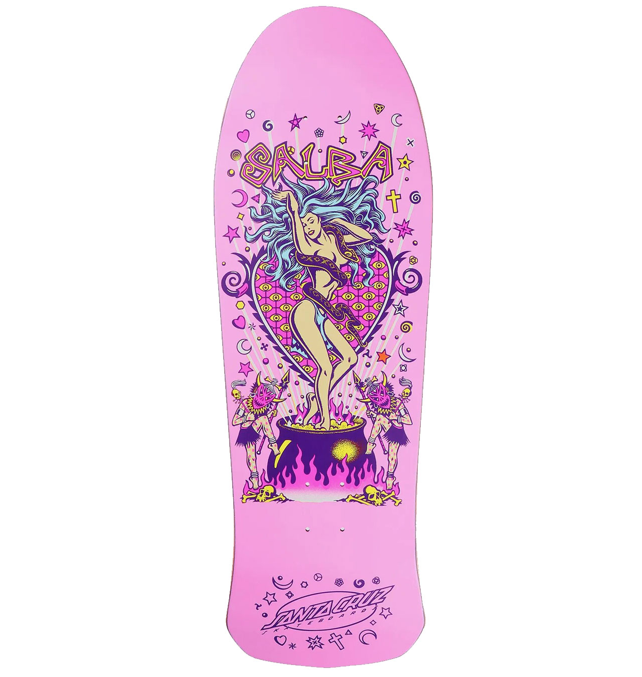Santa Cruz - Salba Witch Doctor Reissue Deck (pink) 10.4´ 