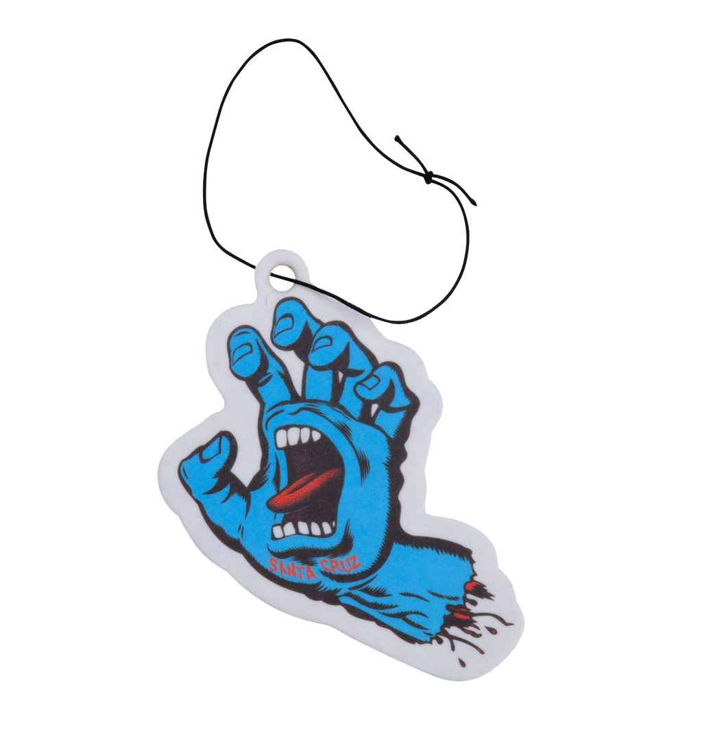 Santa-Cruz---Screaming-Hand-Air-Freshener---Blue1