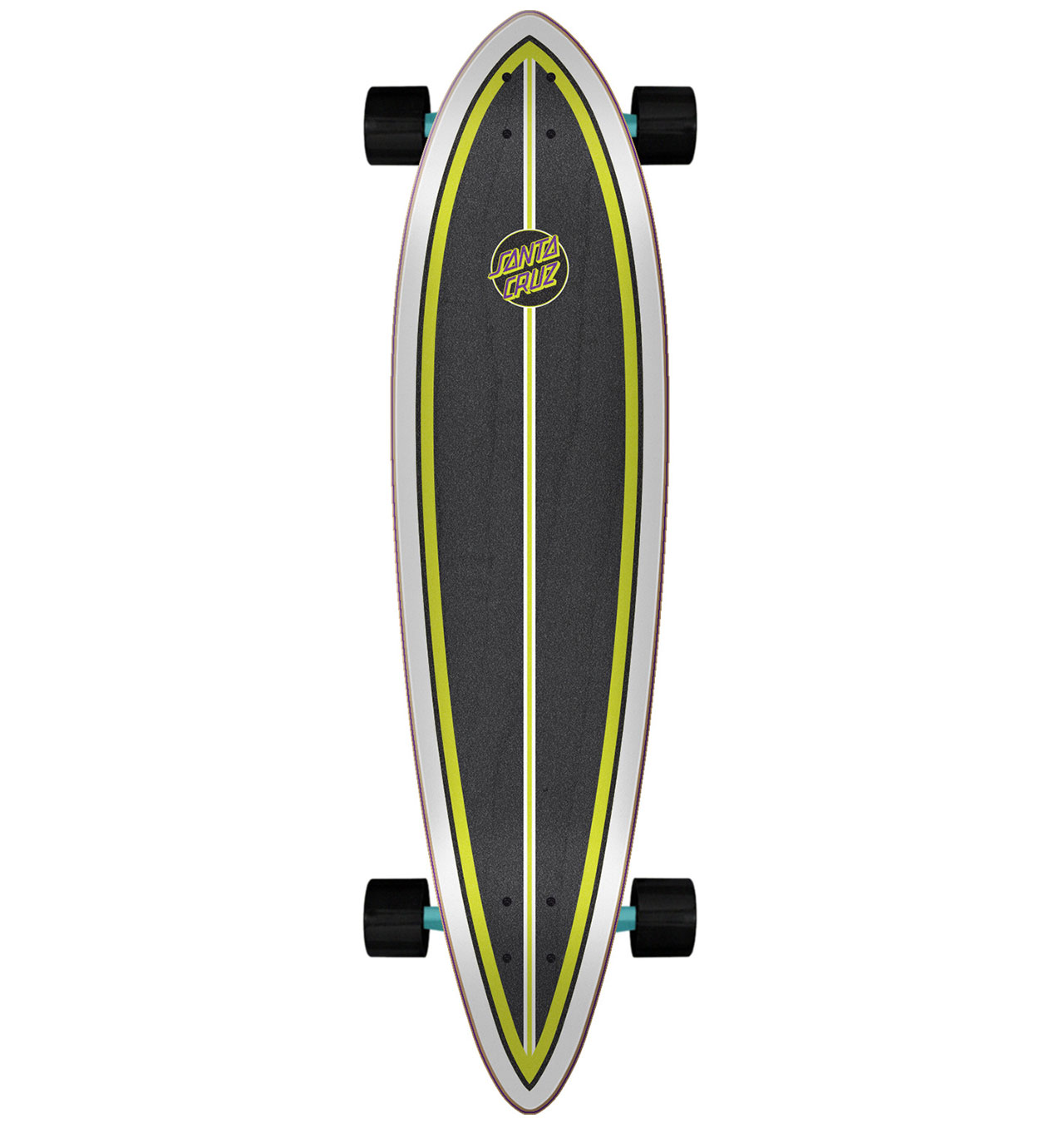 Santa Cruz Shark Dot Pintail Cruiser Longboard 9.58´´