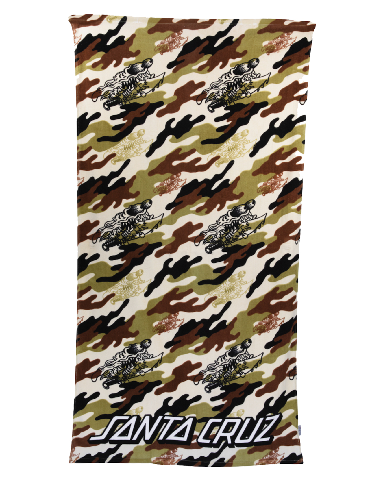 Santa Cruz - Slasher Camo Beach Towel - Slasher Camo