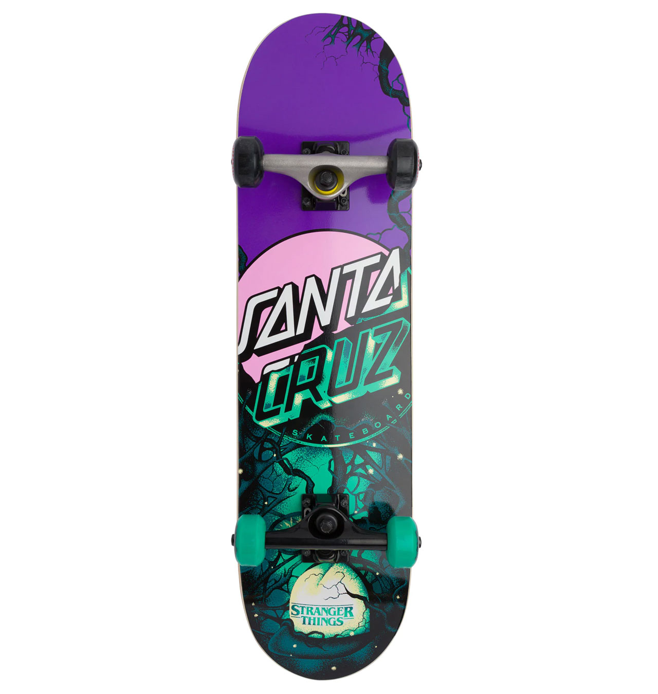 Santa Cruz - Stranger Things Other Dot Mini Skateboard Complete 7.75´