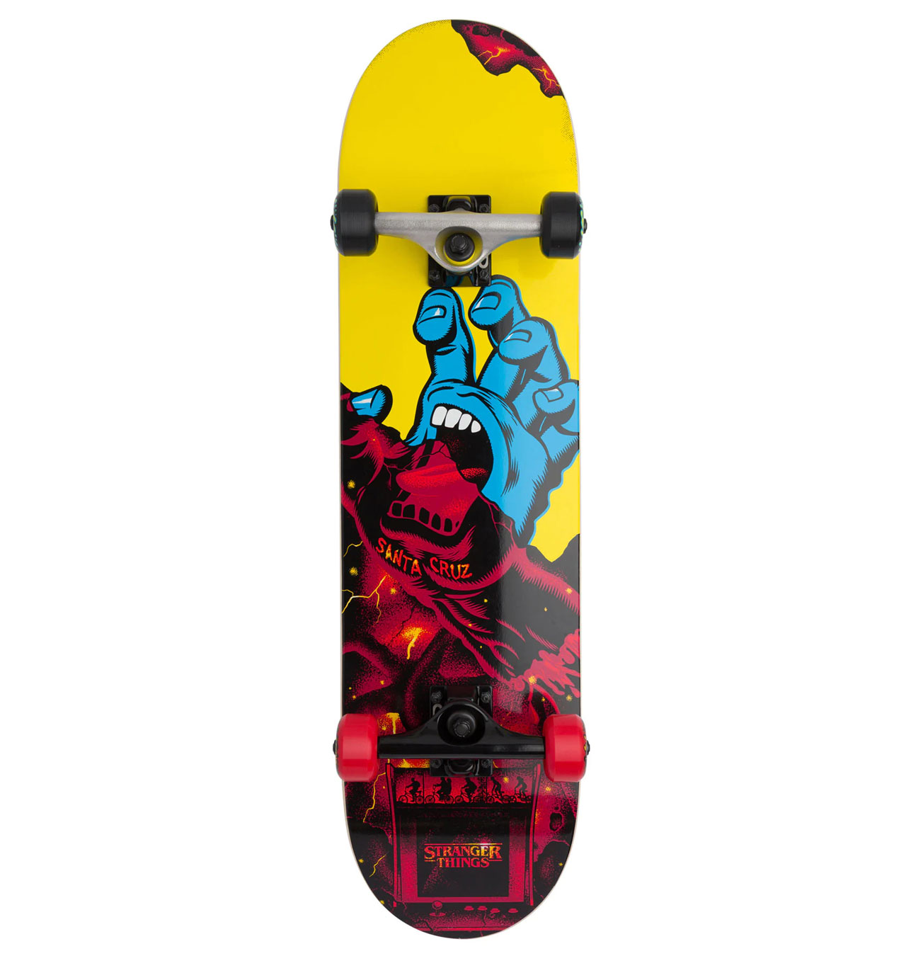 Santa Cruz - Stranger Things Screaming Hand Complete Skateboard - 8.0´