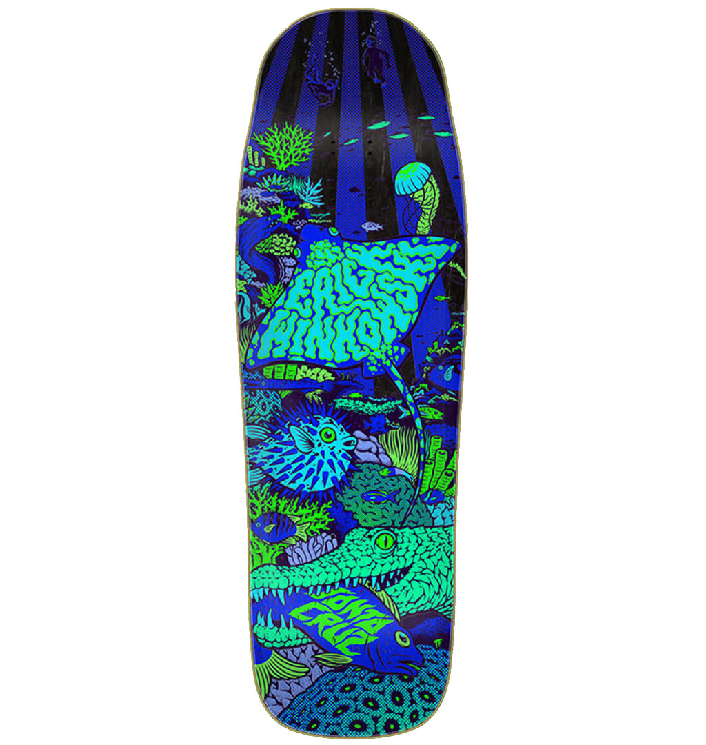 Santa Cruz - Winkowski Aquatic Night Shaped Powerply Skateboard Deck - 10´