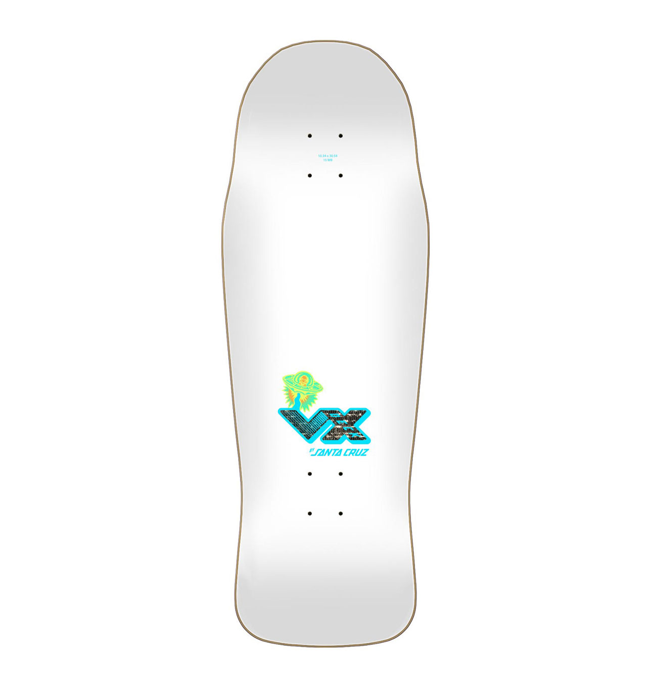 Santa Cruz - Winkowski Dope Planet Shaped VX Skateboard Deck 10´