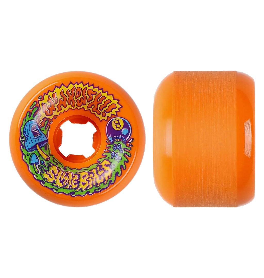 Santa Cruz - Winkowski Slime Balls Vomit Skateboard Wheels 95A Orange - 60mm 
