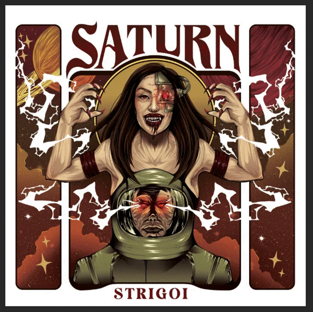 Saturn - Strigoi (Ltd Blood Red Vinyl) - 7´