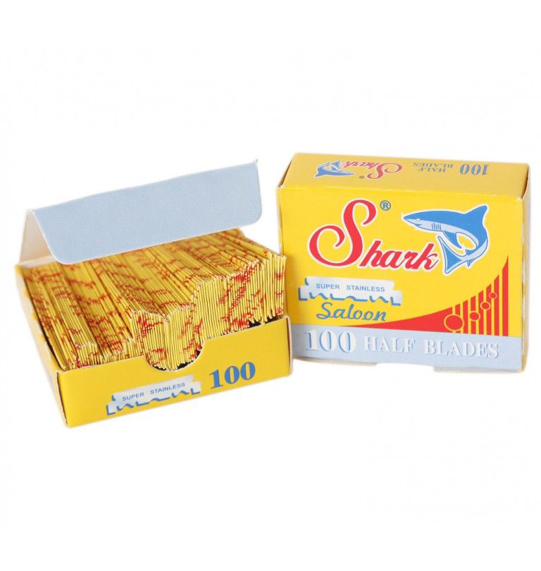 Shark - Saloon Half DE Blades -100 Pack
