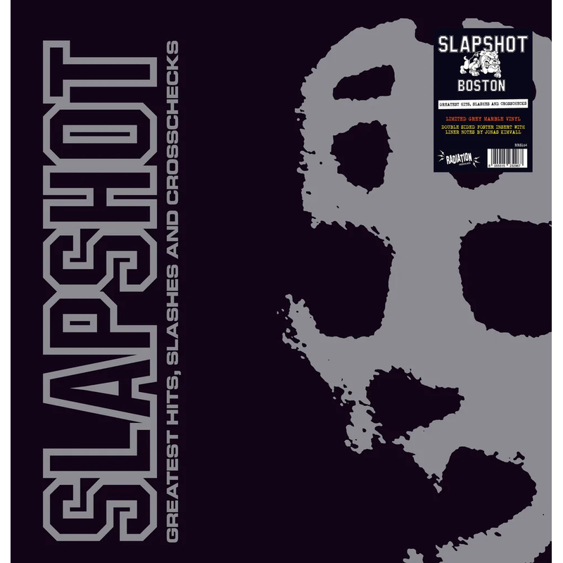 Slapshot - Greatest Hits, Slashes and Crosschecks (Grey Marble) - LP