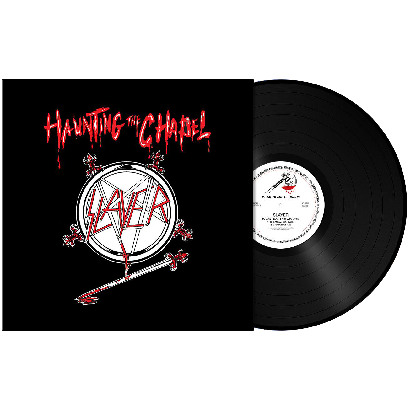 Slayer---Haunting-The-Chapel-(180g-Black-Vinyl)---LP