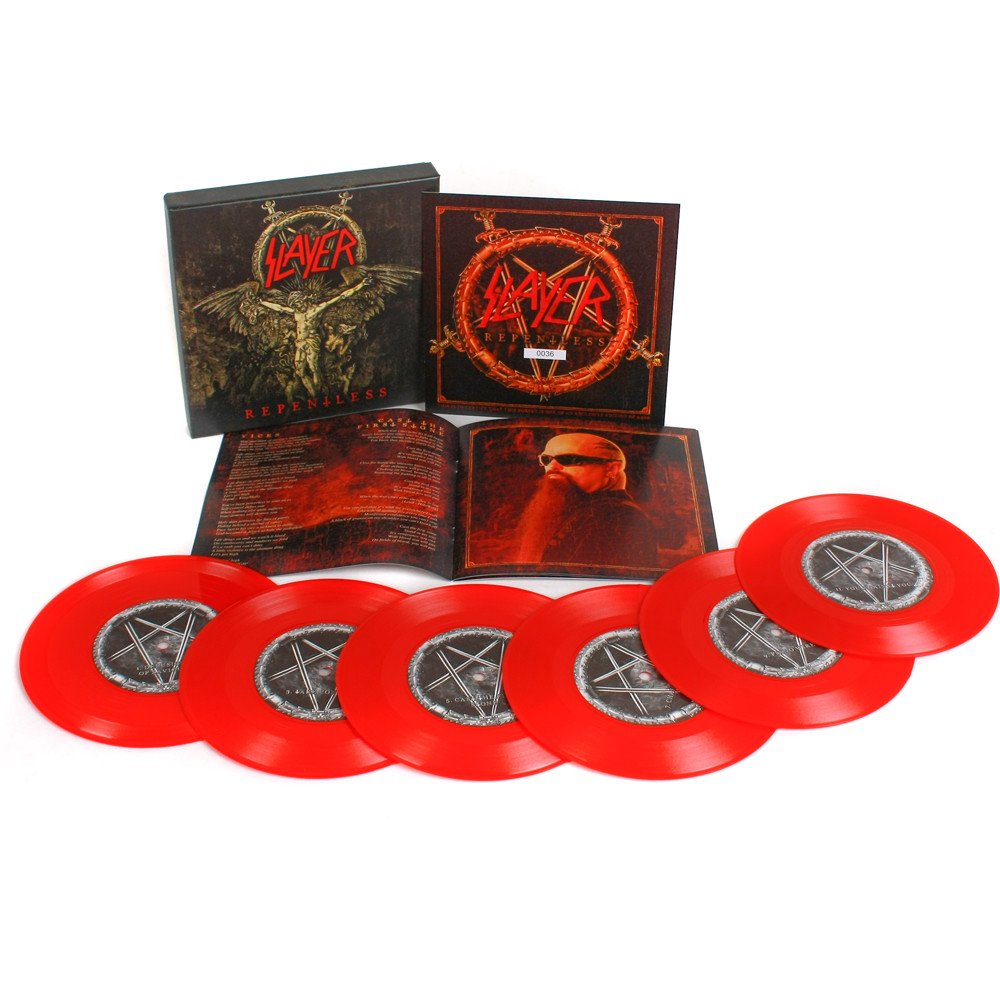 Slayer - Repentless (Red Vinyl) - 6 x 6,66´ 