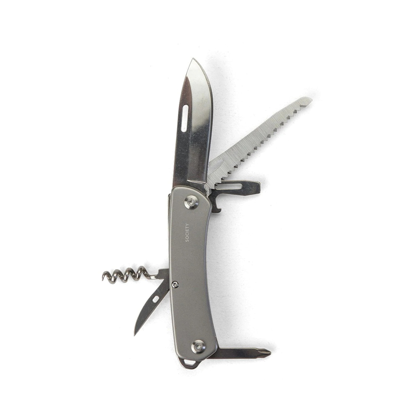 Society - Into The Wild Multi Tool - Stainless Steel