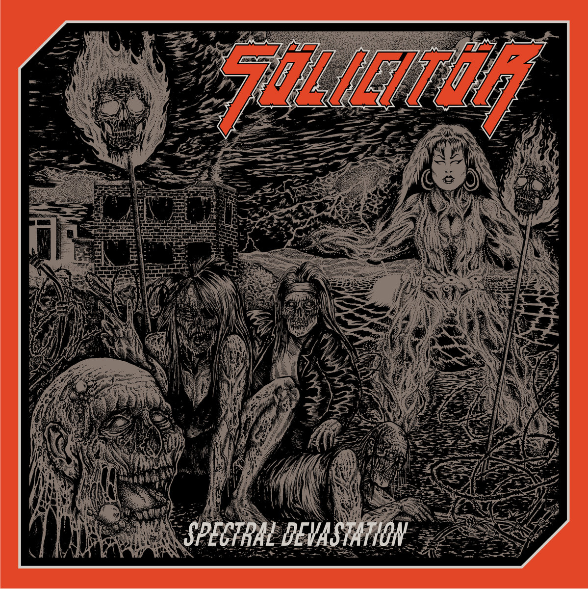 Sölicitör - Spectral Devastation (Red Vinyl) - LP