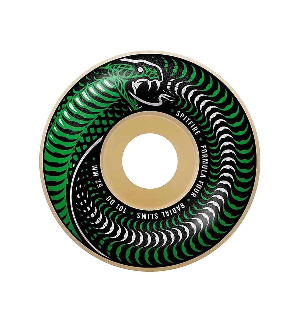 Spitfire - Formula Four 101DU Venomous Radial Slim Skate Wheels - 52mm