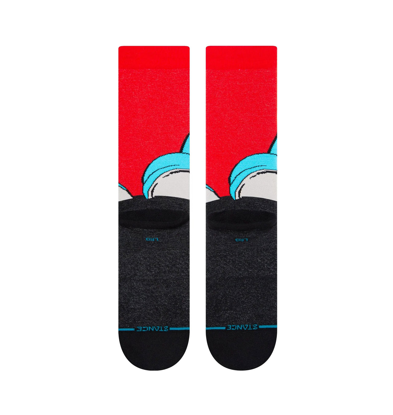 Stance Calzini Uomo The Joker - Taglia M (UK 5-7,5) - Nero, Cotone E Tecnologia Infiknit