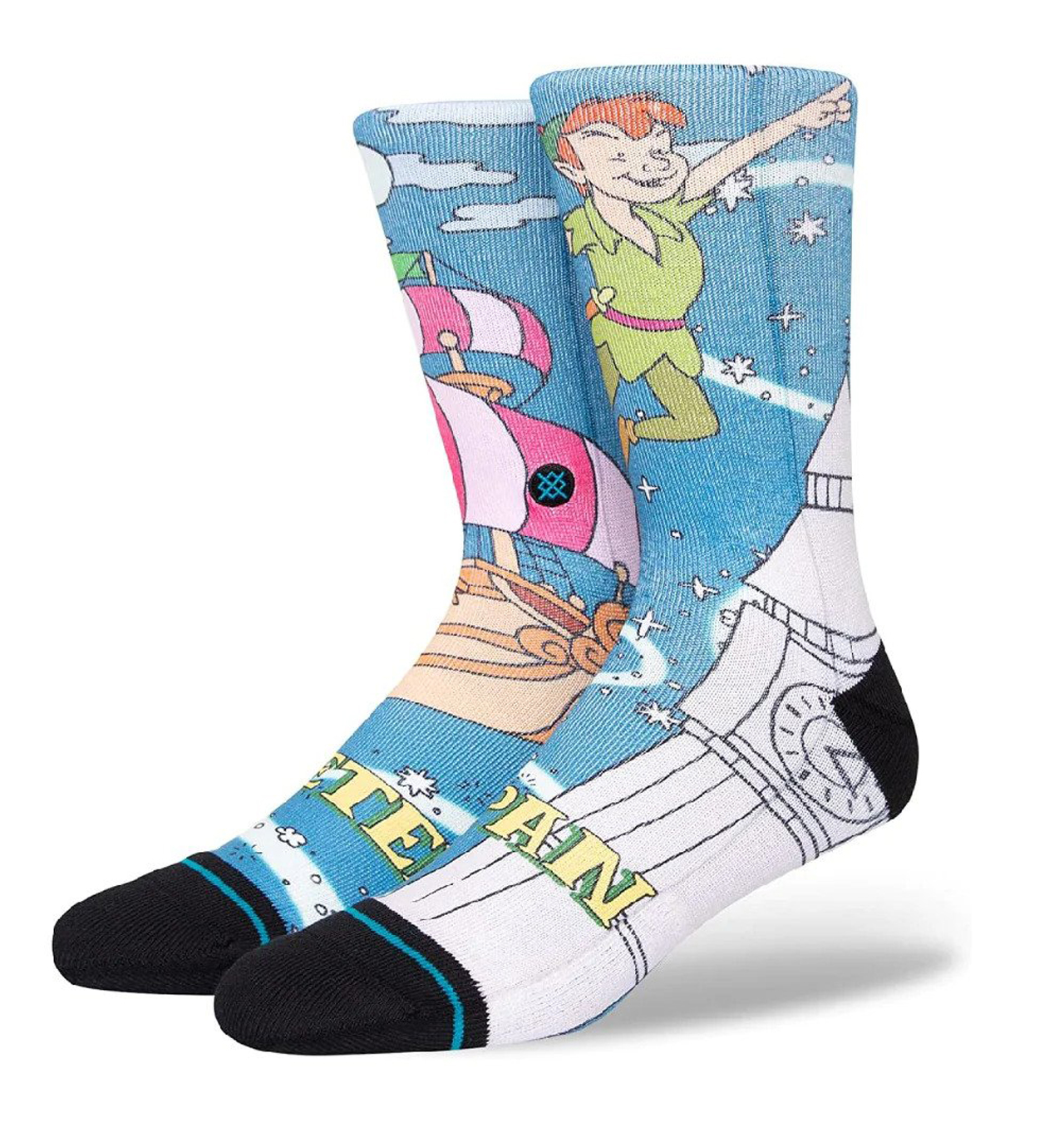 Stance---Disney-100-Peter-Pan-By-Travis-Socks---Blue1