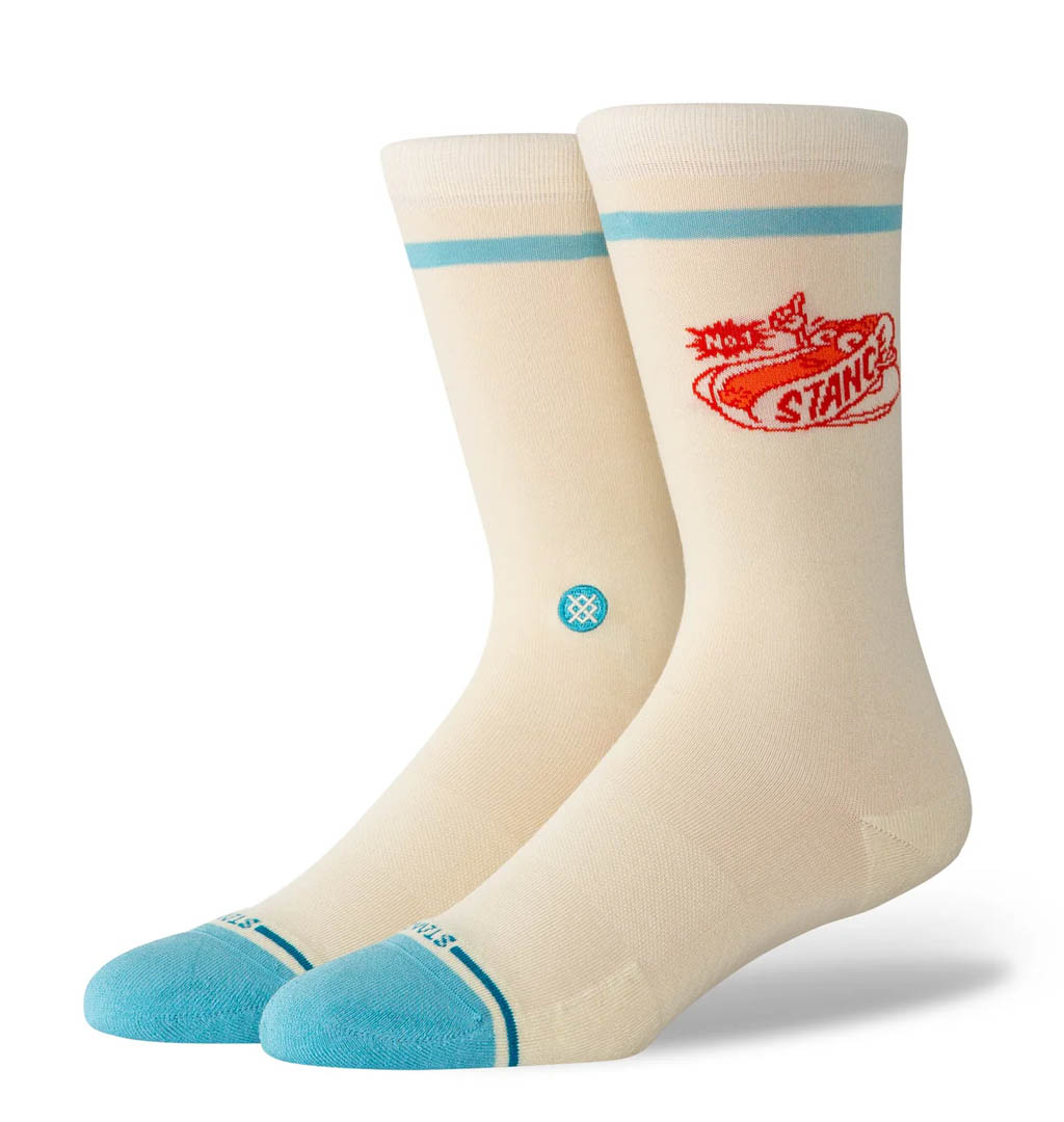 Stance - Dog Crew Socks - Canvas