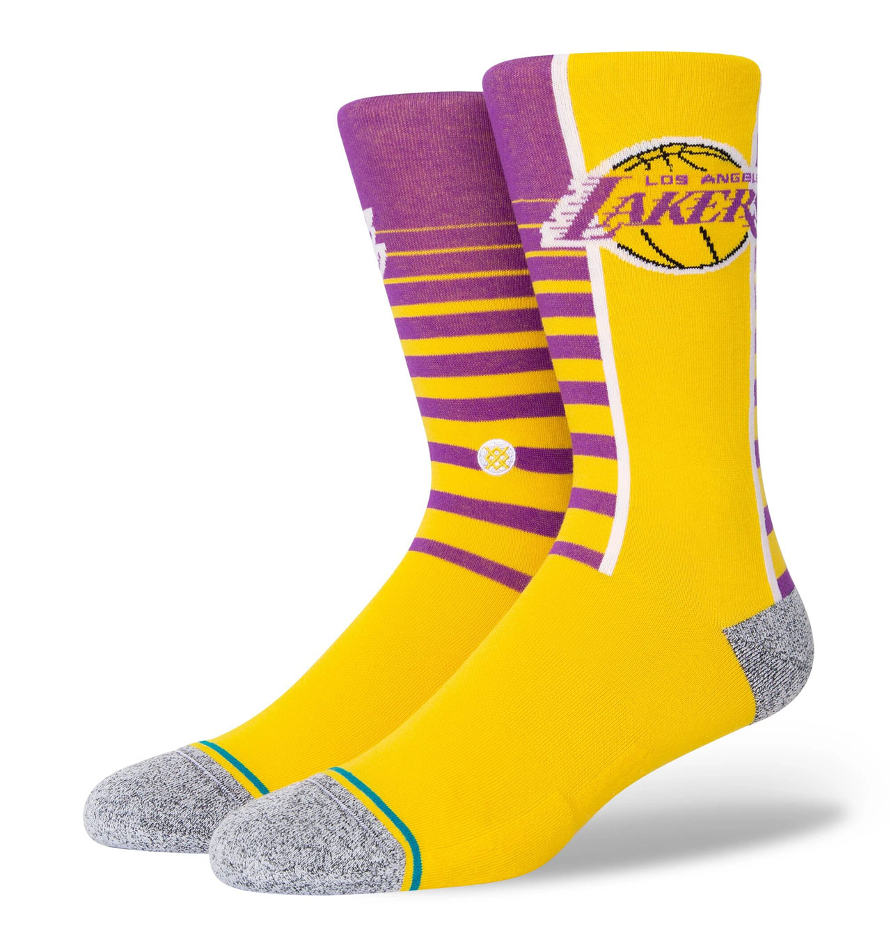 Stance---Los-Angeles-Lakers-NBA-Retro-Gradient-Crew-Socks-1