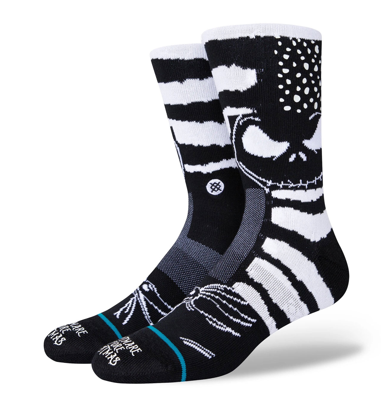 Stance---Nightmare-Before-Christmas-Nightmare-Patch-Crew-Socks-1